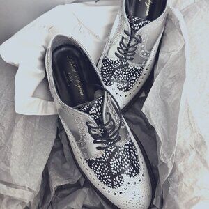 Robert Clergerie Leather Lace Ups